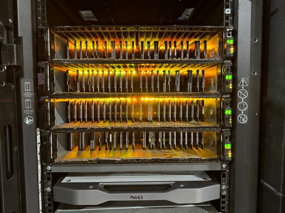 Data security - server rack