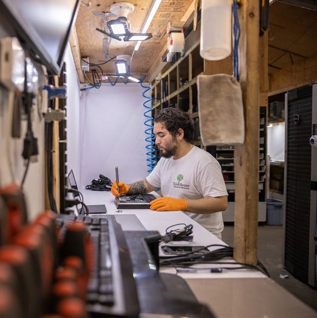 Think Reuse team member at work